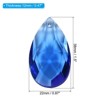 Unique Bargains Crystal Pendants Teardrop Beads for DIY Lamp Arts Crafts Decoration 10 Pcs - 2 of 4