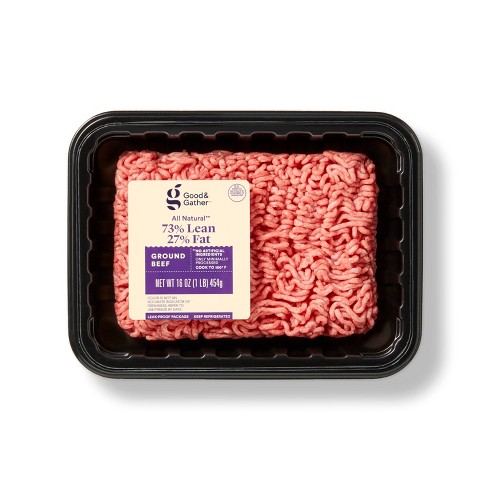 73/27 Ground Beef - 1lb - Good & Gather™ - image 1 of 3