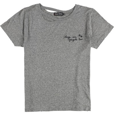 n:philanthropy Womens Embroidered Embellished T-Shirt