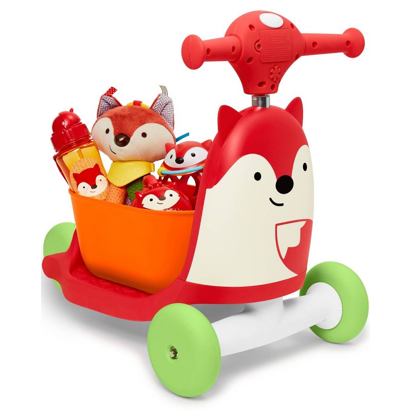 Skip Hop 3-in-1 Ride-On Toy - Fox, 5 of 10