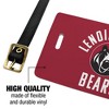 LenoirRhyne University Bears Logo Luggage ID Tags Suitcase CarryOn Cards  Set of 2 - 2 of 4