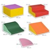 Runesay Colorful 6-Pieces Foam Climbing Blocks for Toddlers 1-3 Years, Soft Play Set for Climb and Crawl - 3 of 4