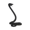 Sagebrook Home 10" Metal Snake Sculpture - Decorative Aluminum Statue for Creative Contemporary - 2 of 4