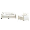 2-Piece Corduroy Sofa Set with 1-Seater and 3-Seater, Cloud-Like Comfort, Flexible Combination - 4 of 4