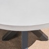 Sanibel 5pc Wicker Dining Set - Gray - Christopher Knight Home: Weather-Resistant with Concrete Table Top - 3 of 4