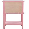 NicBex Nightstand with 2 Drawers and Bottom Shelf Modern Bedside Table Bedroom Furniture for Bedroom, Living Room - 4 of 4