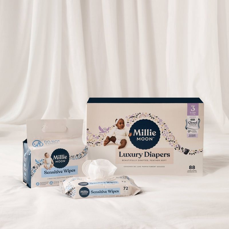 Millie Moon Sensitive Wipes (Select Count), 4 of 12