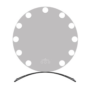 Impressions Vanity Hollywood Round XL Tri-tone LED Vanity Mirror - 1 of 4