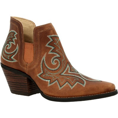 Women's Crush™ by Durango® Women's Golden Brown Western Fashion Bootie