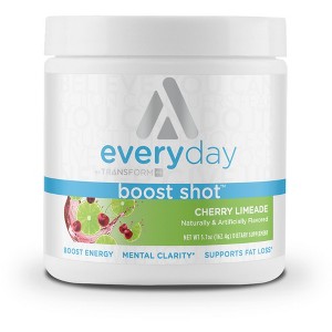 TransformHQ Boost Shot Energy Drink Mix - Cherry Limeade, 28 Servings - 1 of 3