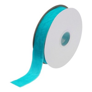 Unique Bargains Soft Single Face Spool Silky Velvet Ribbon for DIY Gift Wrapping - 1 of 3