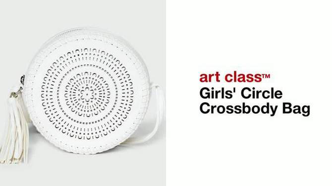 Girls&#39; Circle Crossbody Bag - art class&#8482;, 2 of 6, play video