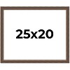 PosterPalooza | Elegant Brown Picture Frame - UV Acrylic, Backing Board, Hanging Hardware Included - 2 of 4