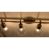 Quorum Lighting Reyes 3 - Light Vanity in  Aged Brass - 2 of 4