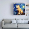 Trademark Fine Art - Ivan Guaderrama Nights Gentle Whiskers Canvas Art - 2 of 4