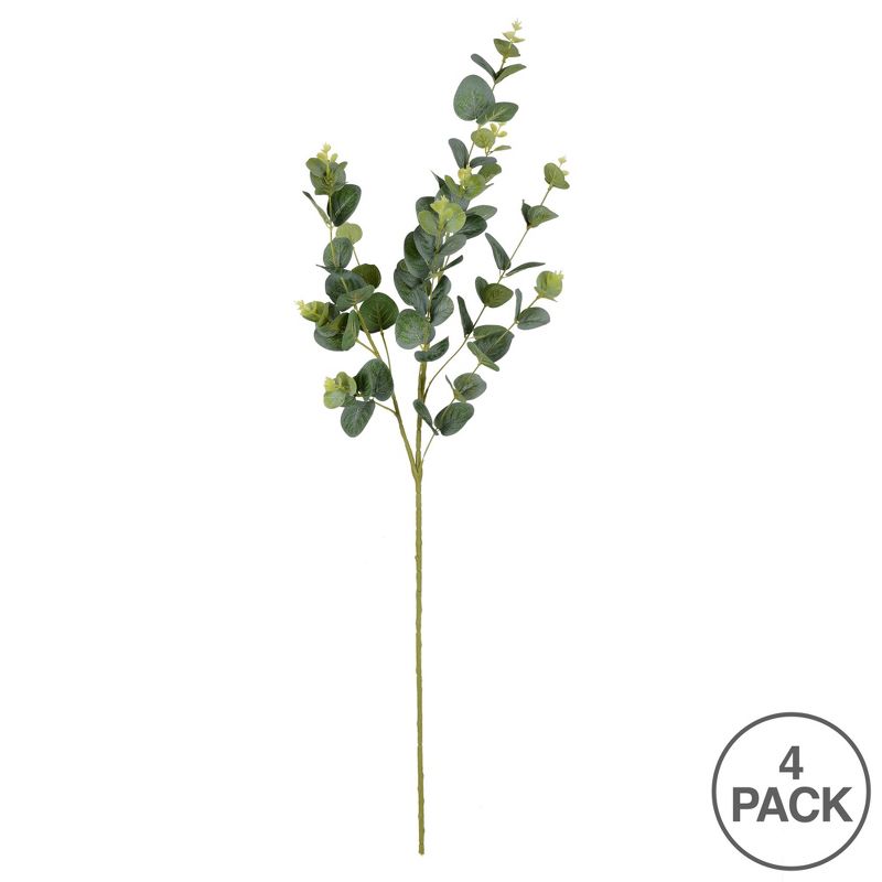 Vickerman 37" Artificial Green Eucalyptus Spray. Includes 4 sprays per pack., 3 of 7