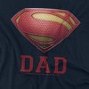 Man Of Steel Dad Of Steel Adult T-Shirt - 2 of 4