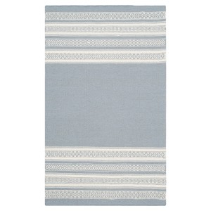 Porter Dhurrie Accent Rug - Gray (3