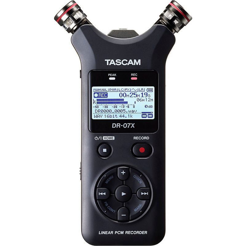 TASCAM DR-07X Portable Digital Recorder, 2 of 3