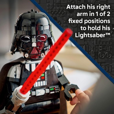 Детские конструкторы LEGO Star Wars Up-Scaled Darth Vader Minifigure 75461 — фото 6