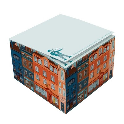 Harry Potter: Exploring Diagon Alley Memo Cube - (Hardcover)