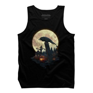 Men's Design By Humans Halloween Theme By chriskar Tank Top - 1 of 4