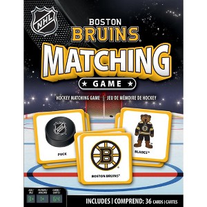MasterPieces Officially Licensed NHL Boston Bruins Matching Game for Kids and Families - 1 of 4