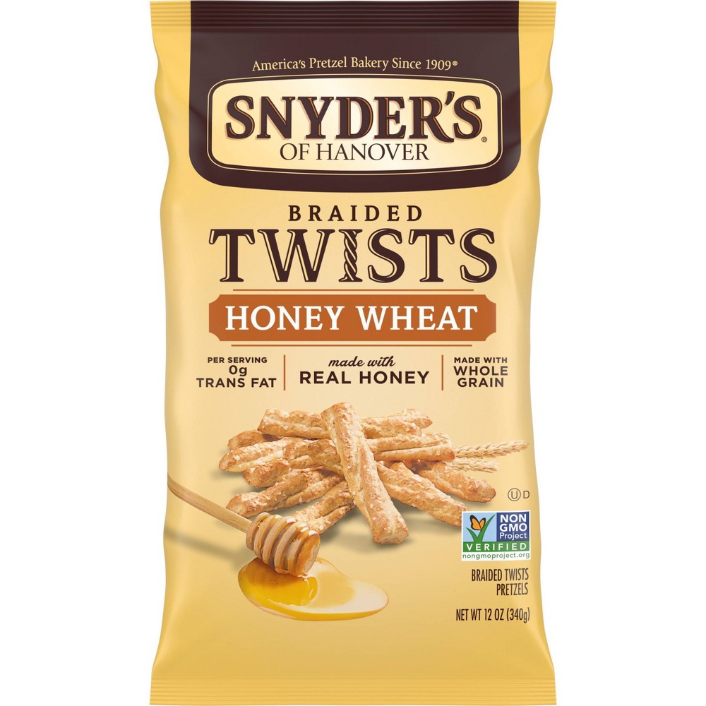 UPC 077975010167 product image for Snyder's Of Hanover Braided Twist Honey Wheat - 12oz | upcitemdb.com