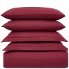 Soft Brushed Microfiber Duvet Cover & Sham Set - Mellanni - 2 of 4