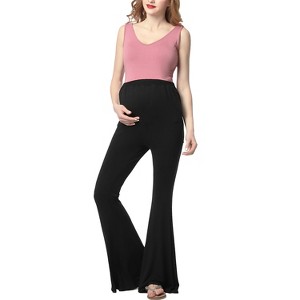 Pokkori Maternity Colorblock Jumpsuit - 1 of 3