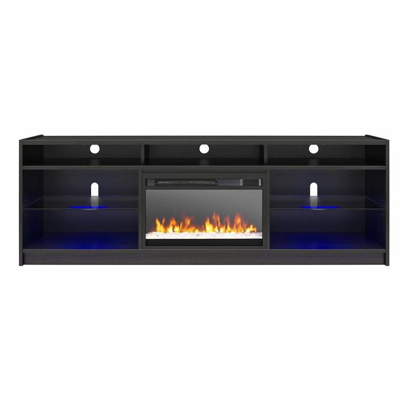 Sonara Fireplace TV Stand for TVs up to 75" - Room & Joy, 1 of 11