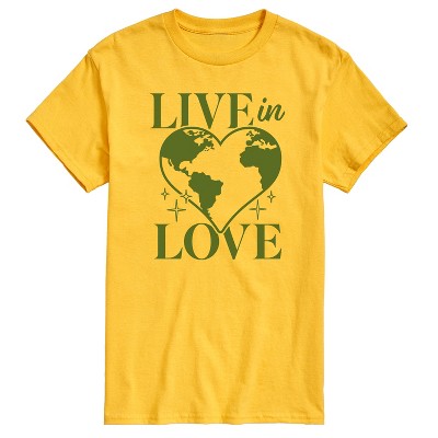 Men's - Instant Message - Live In Love Short Sleeve Graphic T-Shirt