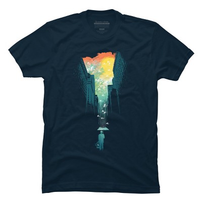 Men's Design By Humans I Want My Blue Sky By radiomode T-Shirt