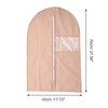 Unique Bargains Dustproof Transparent Window Garment Bag 3 Pcs - 4 of 4
