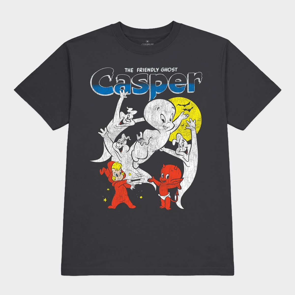 Men's Casper Graphic T-Shirt - Black