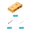 Unique Bargains Aluminum Alloy Foldable Space-Saving Multipurpose Coat Hooks - 3 of 4