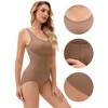 INSPIRE CHIC Women's 3 Rows Waist Cincher Butt Tummy Control Full Shapewear Body Shaper - 3 of 4