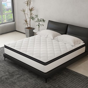 CHEVNI 10/12 Inch Mattress in a box Hybrid Spring Memory Foam Medium Firm - 1 of 4