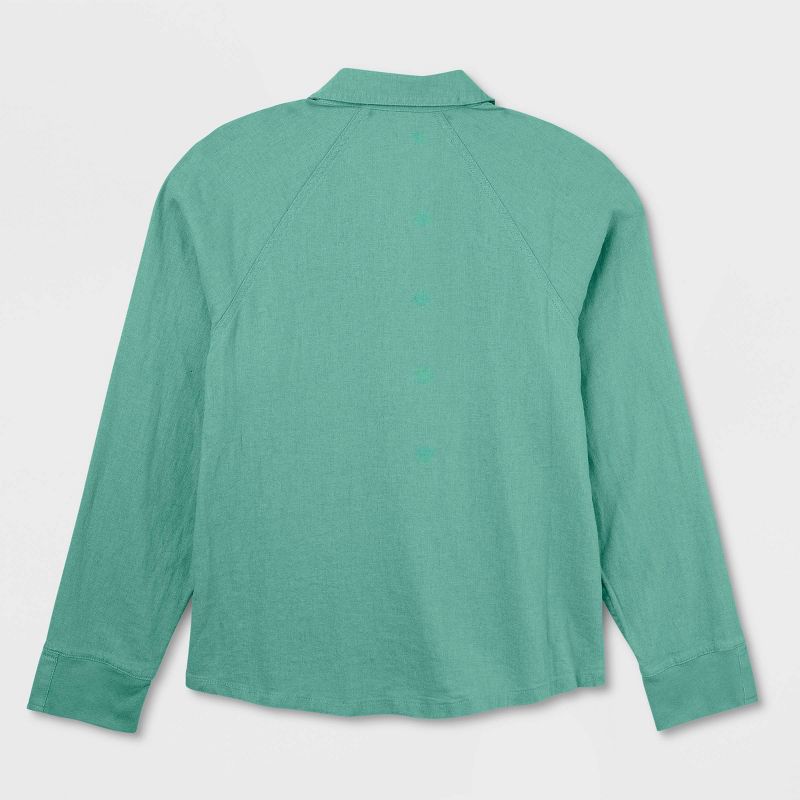 Women's Long Sleeve Adaptive Button-Down Shirt - Universal Thread™, 3 of 8