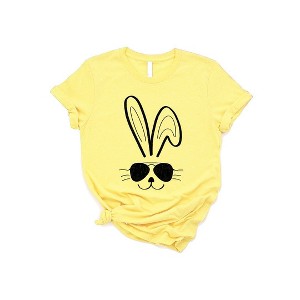 Simply Sage Market Women's Sunglasses Bunny Short Sleeve Graphic Tee - 1 of 3