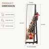 Fredees 360° Swivel Jewelry Armoire with Mirror, LED Standing Jewelry Cabinet, Full-Length Mirror with Jewelry Storage - 2 of 4