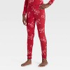 Kids' Long Sleeve Snuggly Soft Pajama Set - Cat & Jack™ - 4 of 4