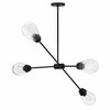 Lark Livie 4 - Light Chandelier in  Black - 4 of 4