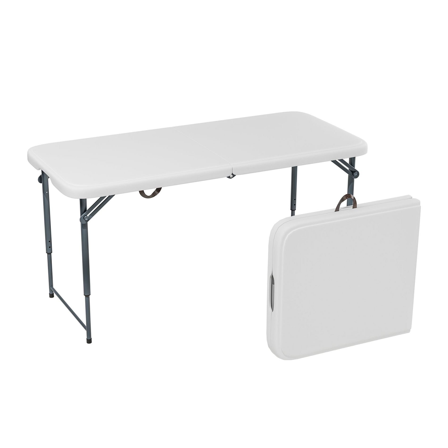 Portable Heavy-Duty Folding Table All-Purpose Plastic Utility