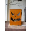 Kalalou Halloween Lantern, Set of 3 – Recycled Iron in Three Unique Spooky Styles - 3 of 4