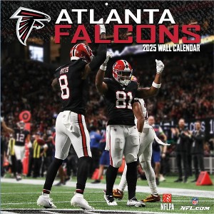 NFL Atlanta Falcons 2025 12"x12" Team Wall Calendar - 1 of 4