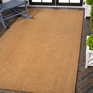 JONATHAN Y Peater Classic Casual Commercial Natural Coir Area Rug - 1 of 4