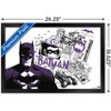 Trends International DC Comics Batman: Gotham Inked - Group Framed Wall Poster Prints - 3 of 4