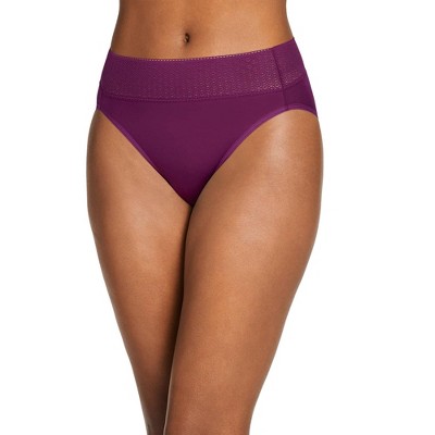 Jockey Generation™ Women's Soft Touch Logo String Bikini Underwear -  Burgundy Blush M : Target