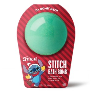 Da Bomb Bath Fizzers Holiday Stitch Bath Bomb - 6.5oz - 1 of 4